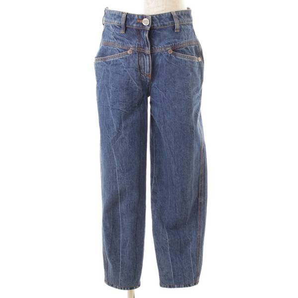 19年 ココマークテーパード デニムパンツ