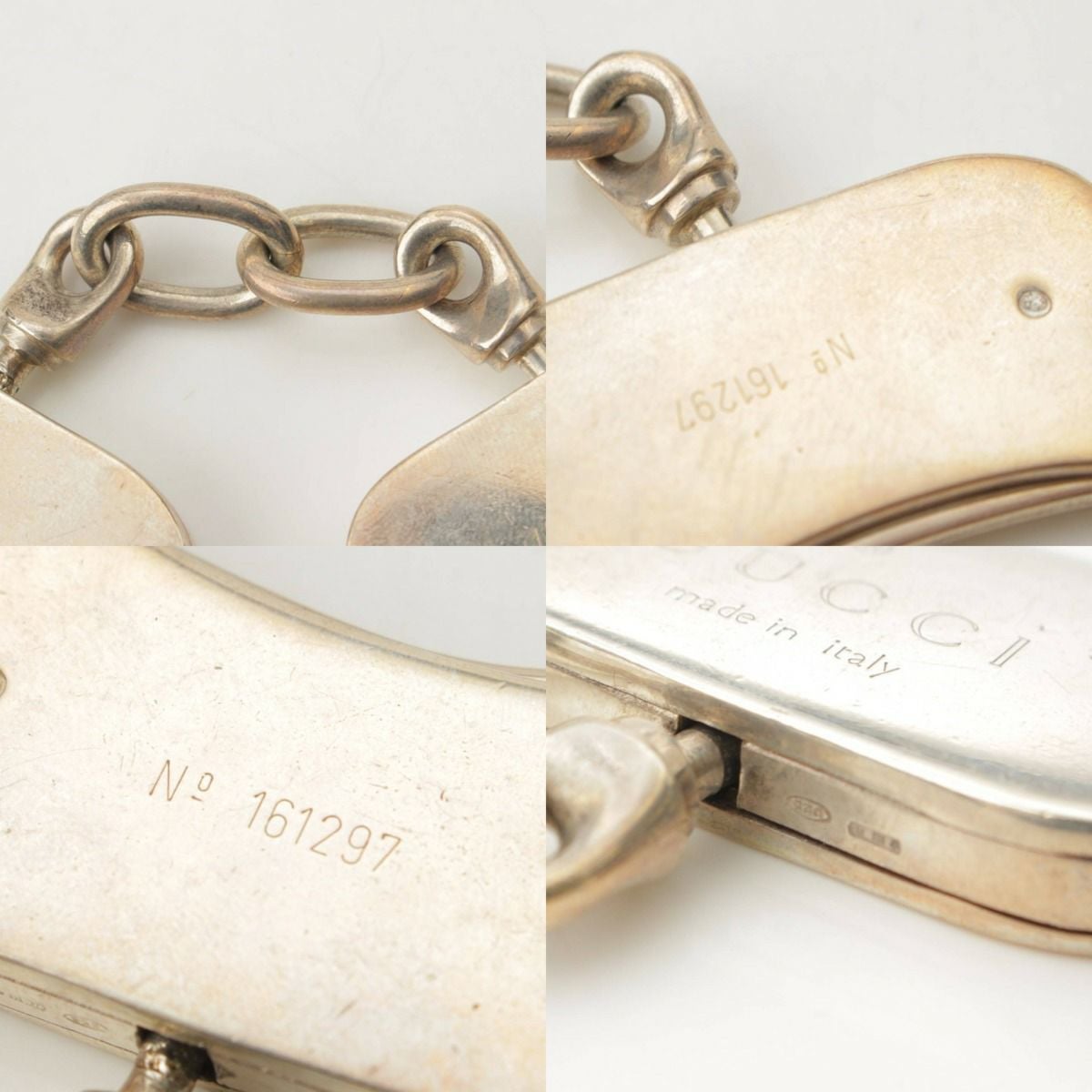 グッチ トムフォード期 手錠 ハンドカフ バングル ブレスレット 925