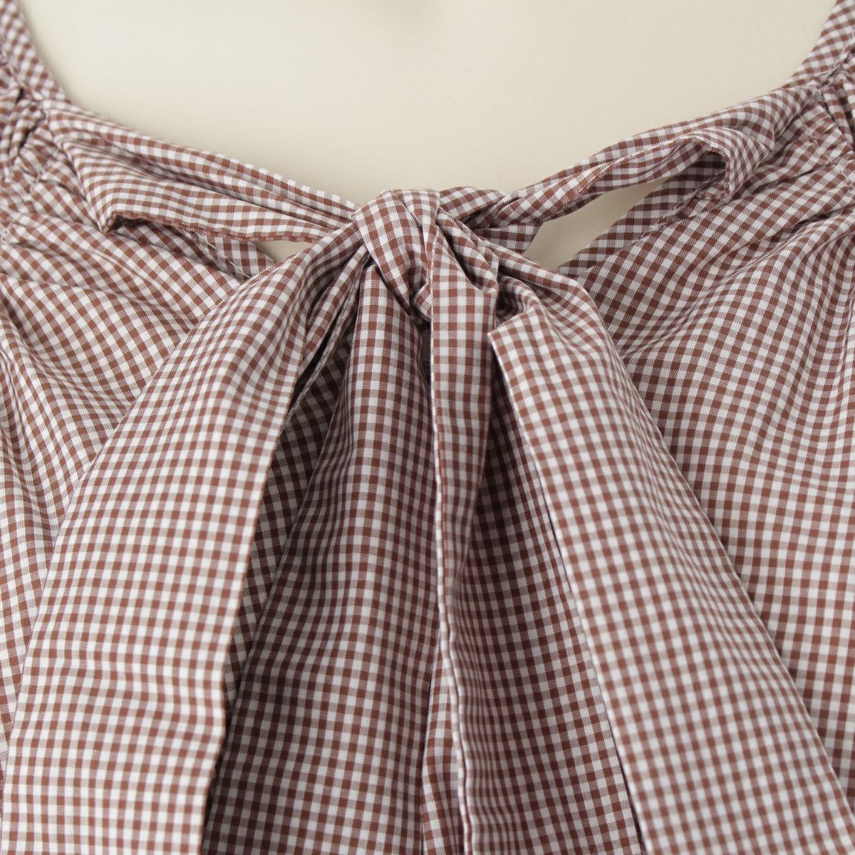 極美品✨2024 セシリーバンセン PALOMA TOPS ギンガムチェック セシリーバンセン 24年 コットン READY TO WEAR PALOMA TOPS パロマ