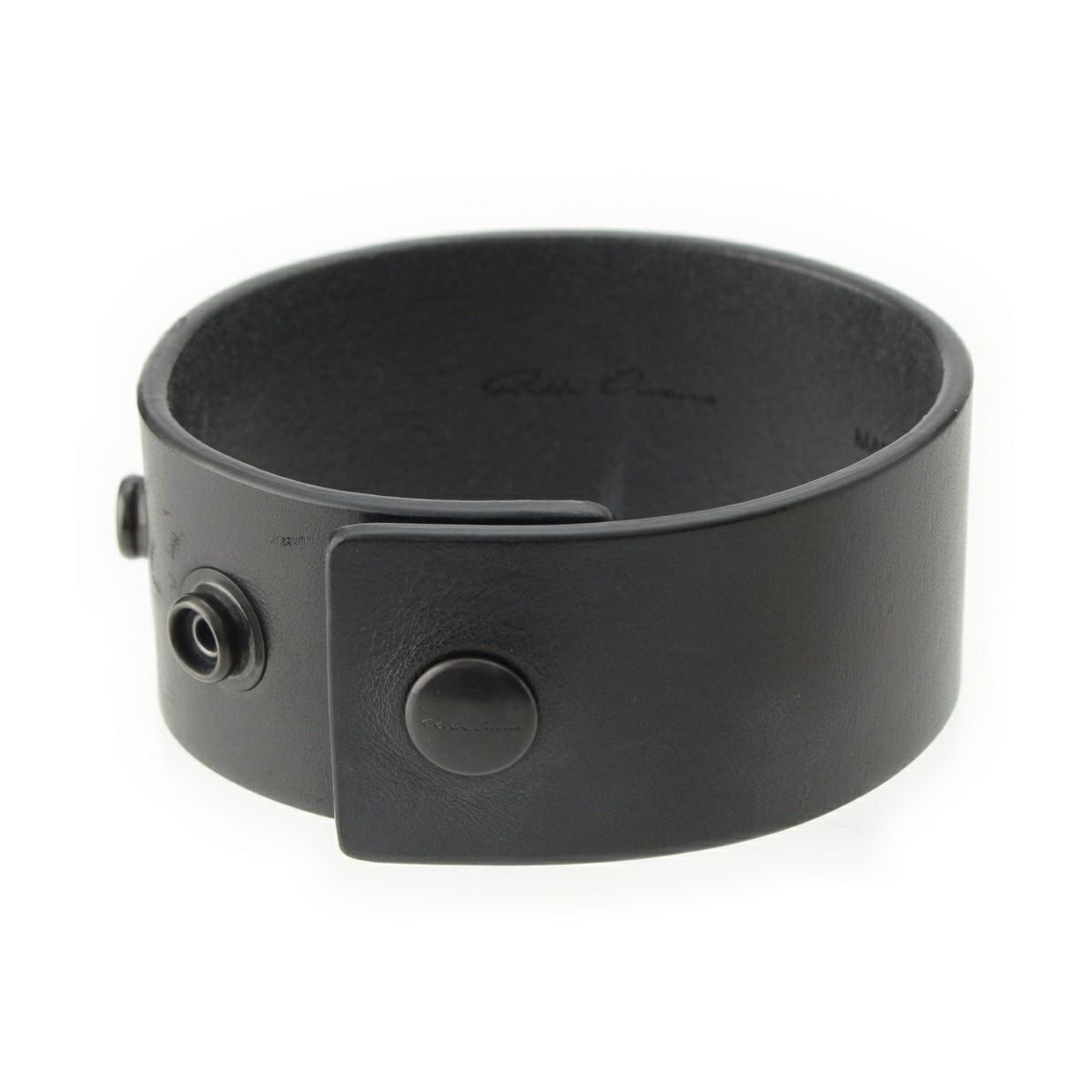 リックオウエンス 25SS ANTHEM CUFF レザー 復刻 ブレスレット