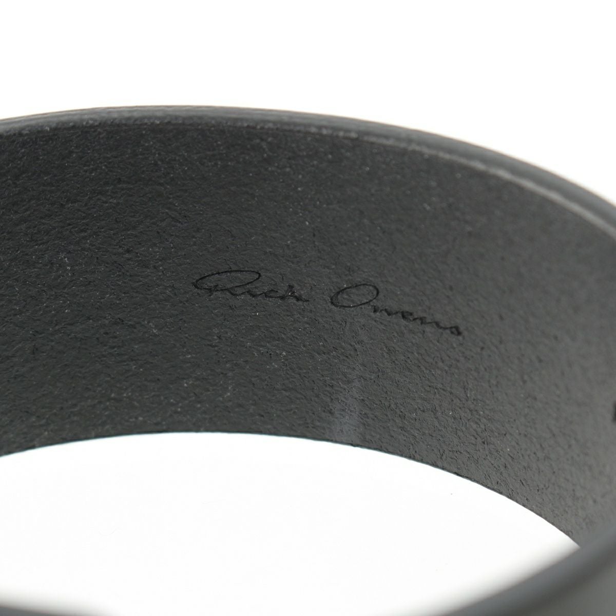 リックオウエンス 25SS ANTHEM CUFF レザー 復刻 ブレスレット