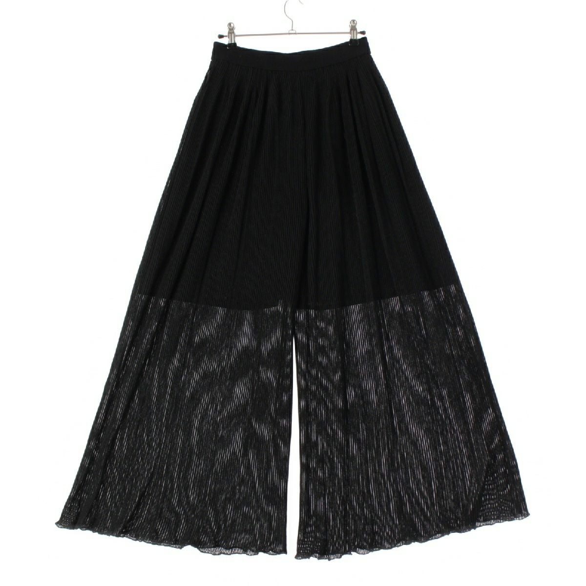 シーエフシーエル 24SS HYPHA LUCENT WIDE PANTS シースルー フレア