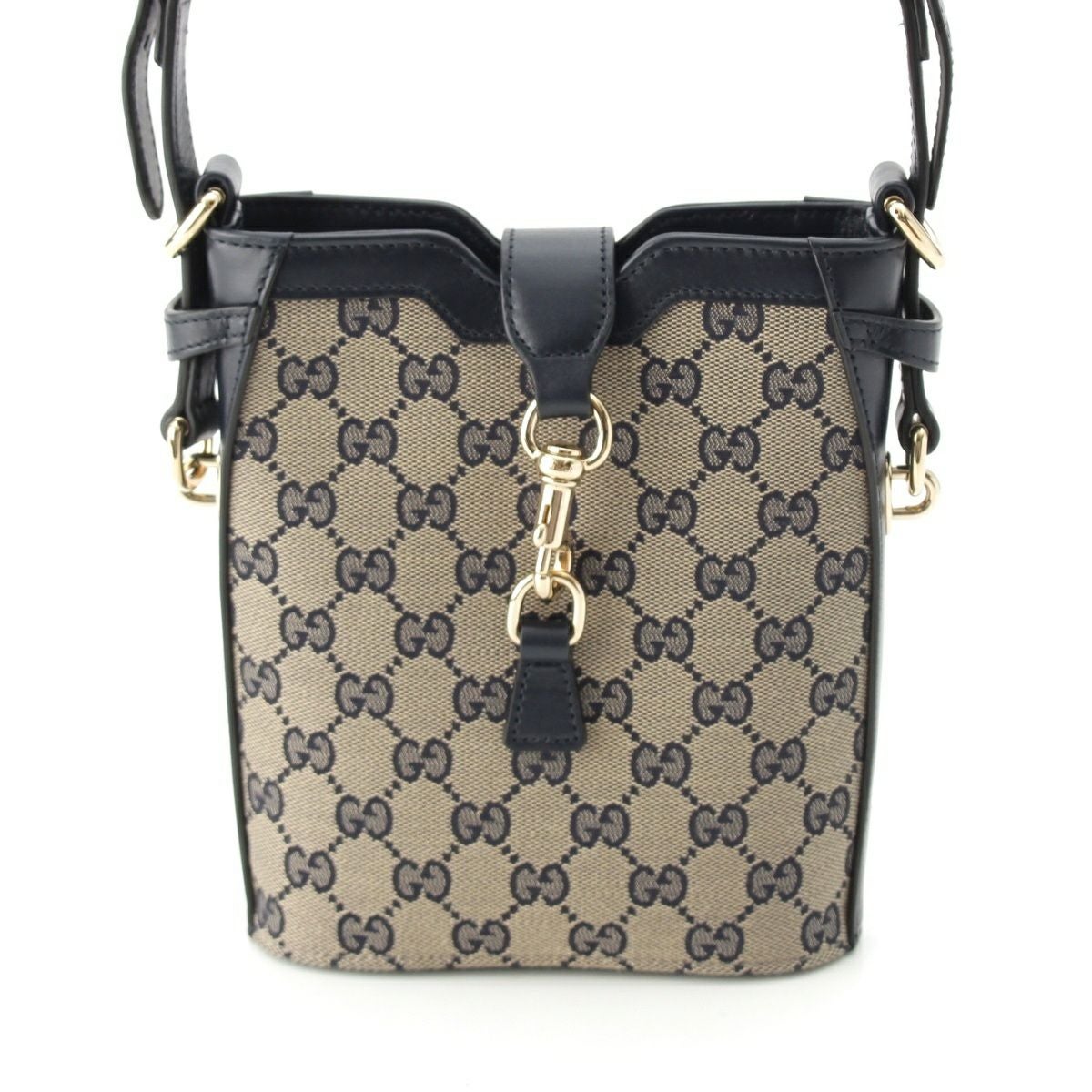 グッチ ショルダーバッグ ミニバケット GGキャンバス レザー 782919 GUCCI バッグ グッチ ショルダーバッグ ミニバケット GGキャンバス レザー 782919
