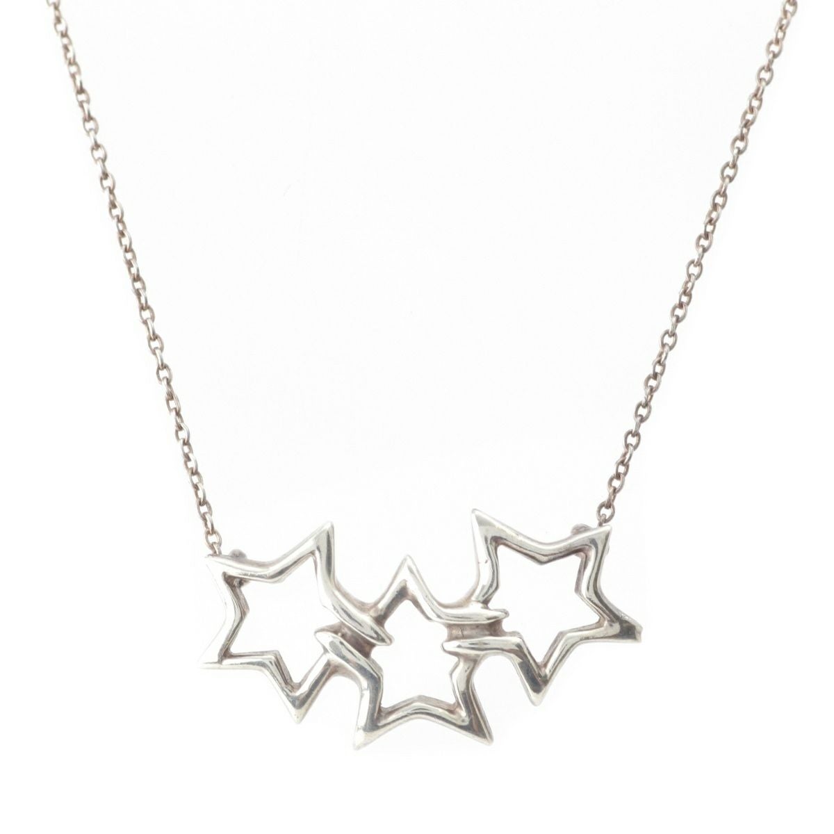 ティファニー 925 トリプルスター ネックレス アクセサリー シルバー