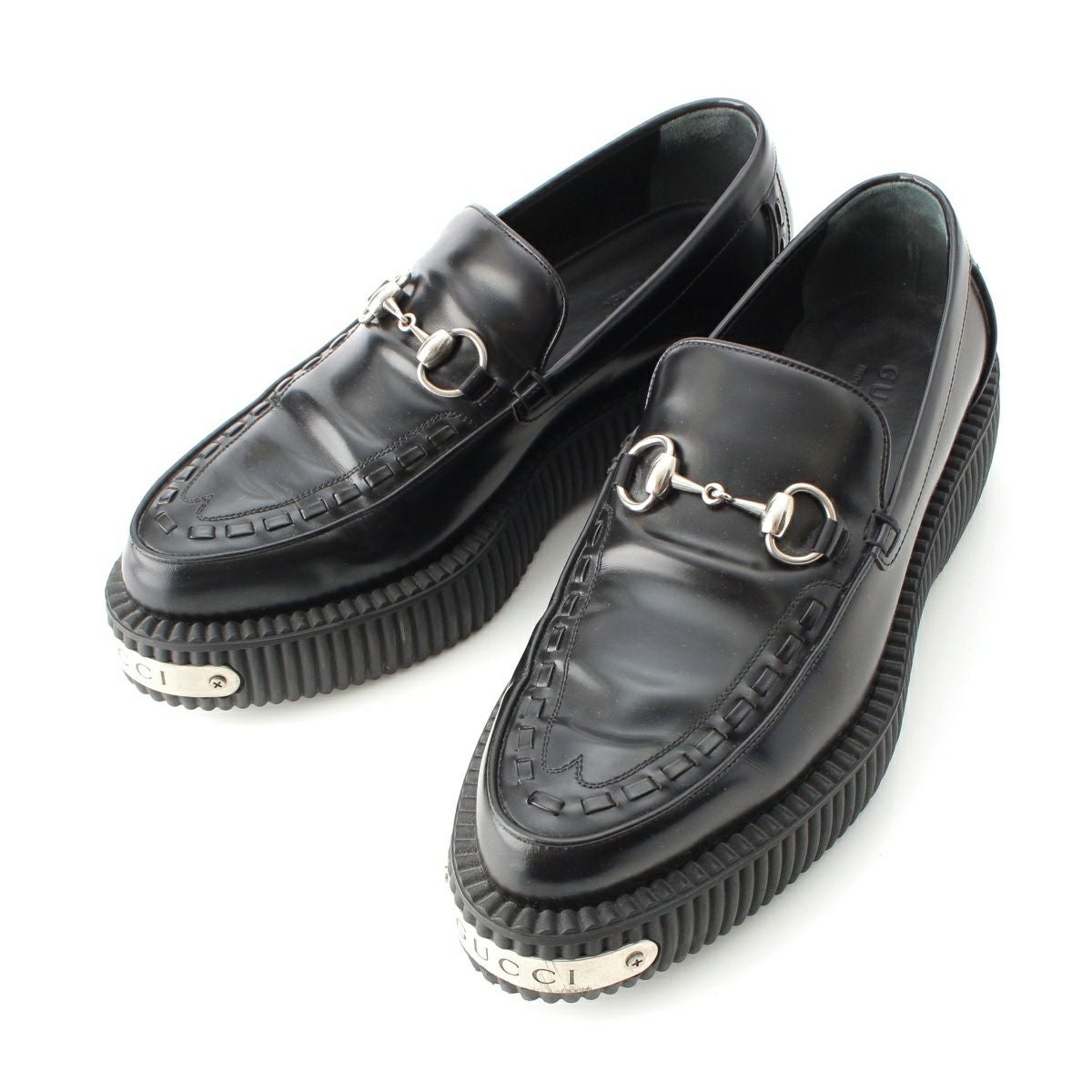 グッチ　ビットモカシン 41E 26㎝ 美品” GUCCI（グッチ）ホースビットローファー Size:41.5 E（26.5cm