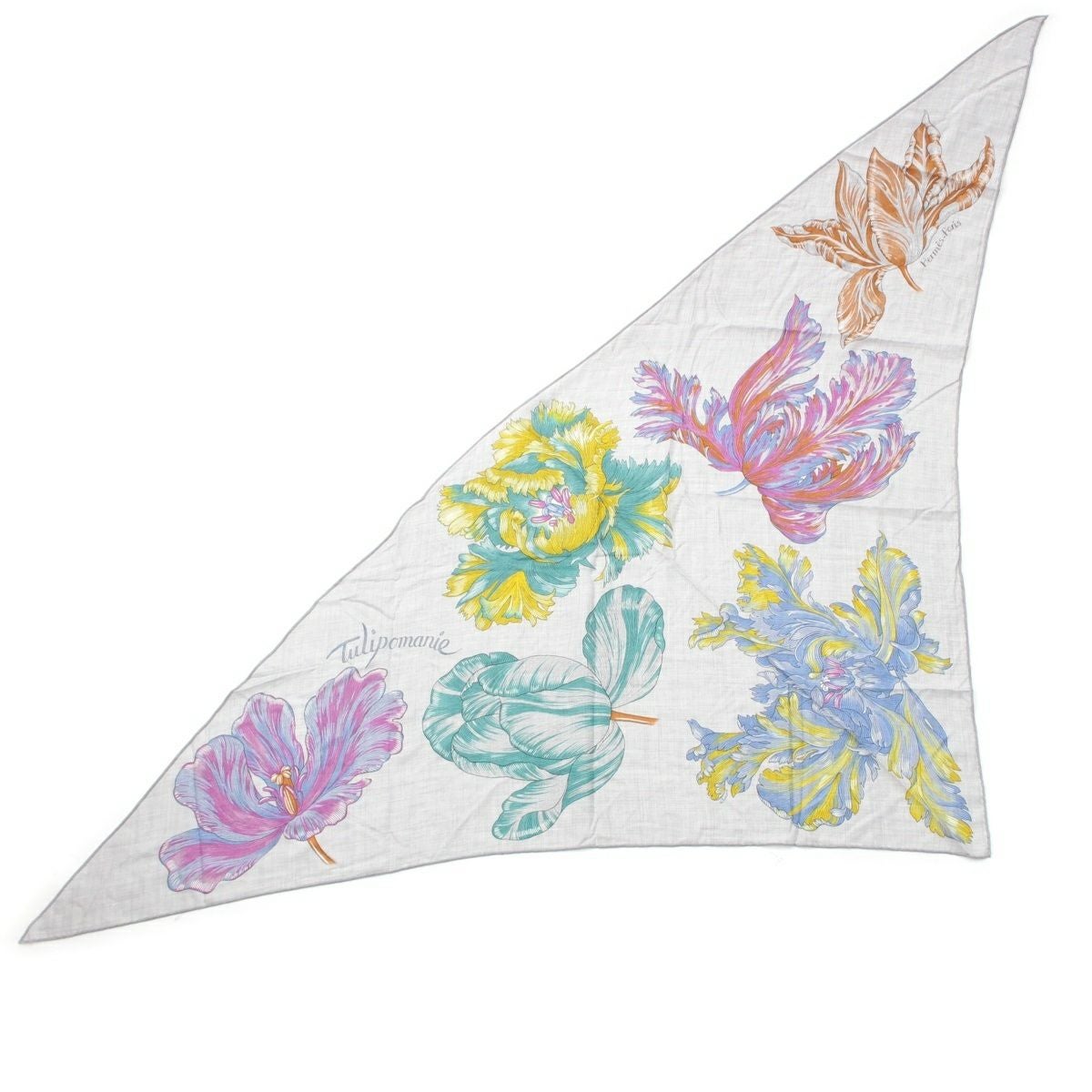 エルメス トライアングルジェアン Tulipomanie チューリップマニア