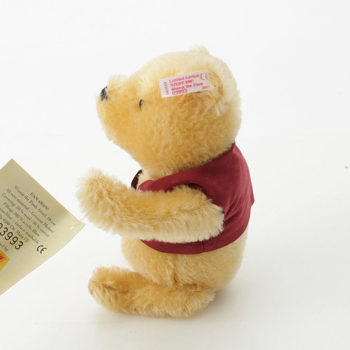 シュタイフ 白タグ クラシックプー CLASSIC POOH くまのプーさん誕生75