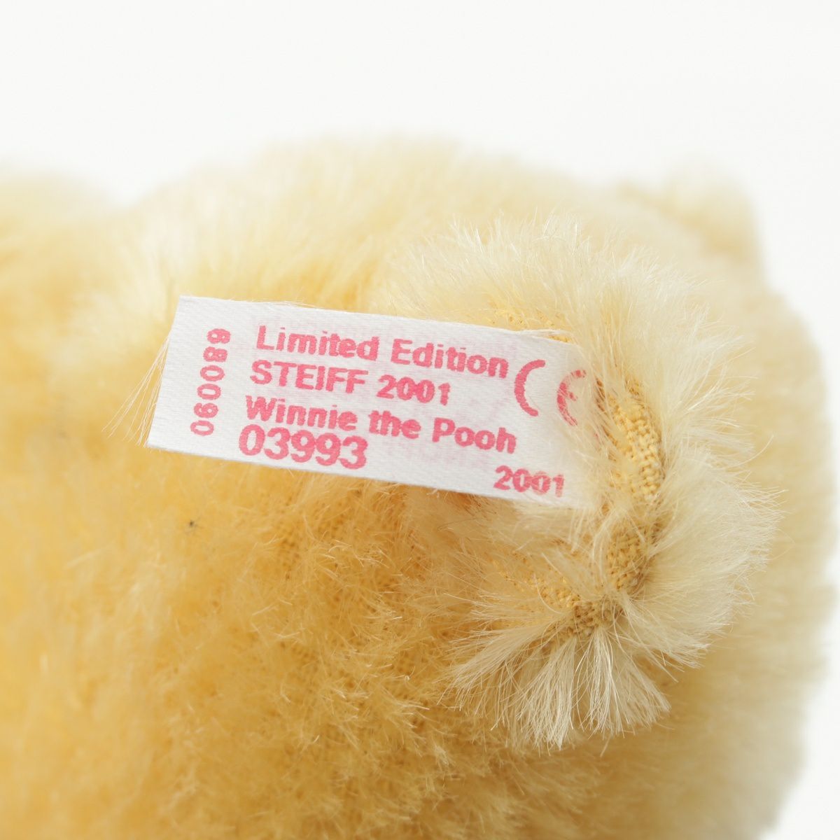 シュタイフ 白タグ クラシックプー CLASSIC POOH くまのプーさん誕生75