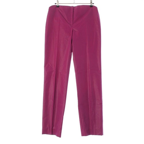 コスチュームナショナル コットン×ナイロン 切替 パンツ ボトムス パープル 40