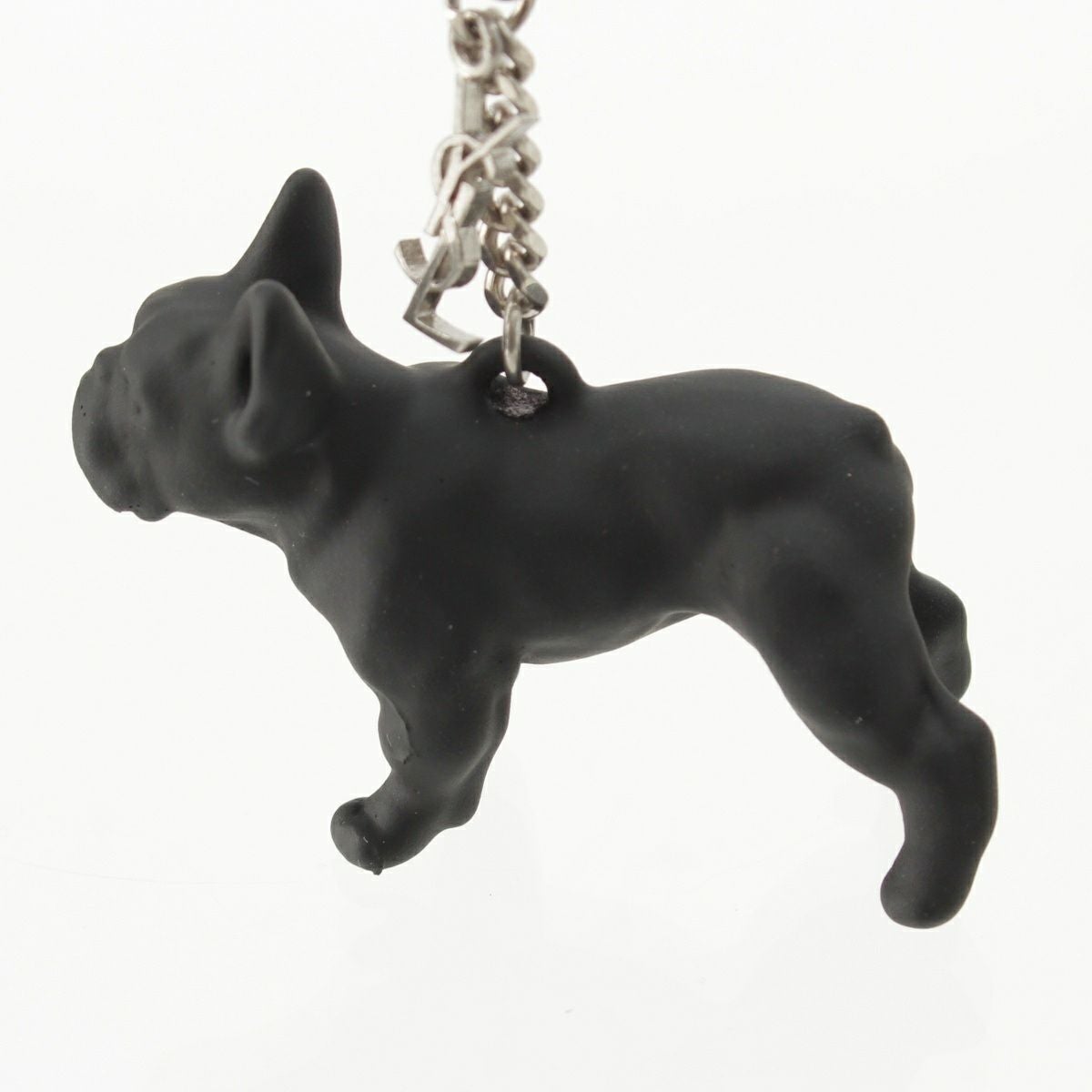 サンローラン ムジーク 犬 キーリング キーホルダー ブラック | 中古