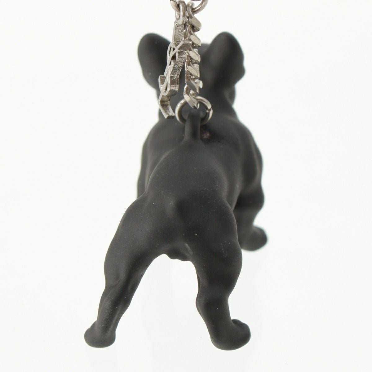 サンローラン ムジーク 犬 キーリング キーホルダー ブラック | 中古