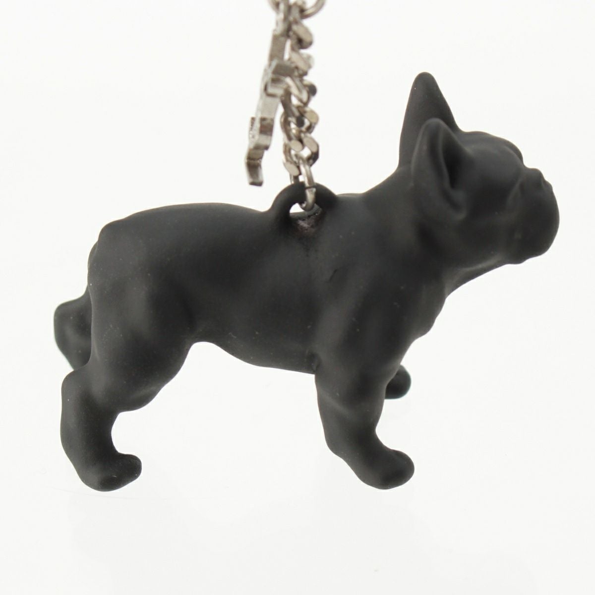 サンローラン ムジーク 犬 キーリング キーホルダー ブラック | 中古