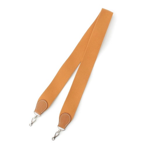 エルメス エブリン キャンバス レザー シルバー金具 ショルダーストラップ ゴールド