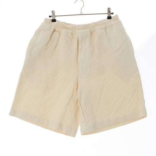 コムデギャルソンオムプリュス AD1999 2000SS コットン キルティング ステッチデザイン ショート パンツ ボトムス PP100605 アイボリー S