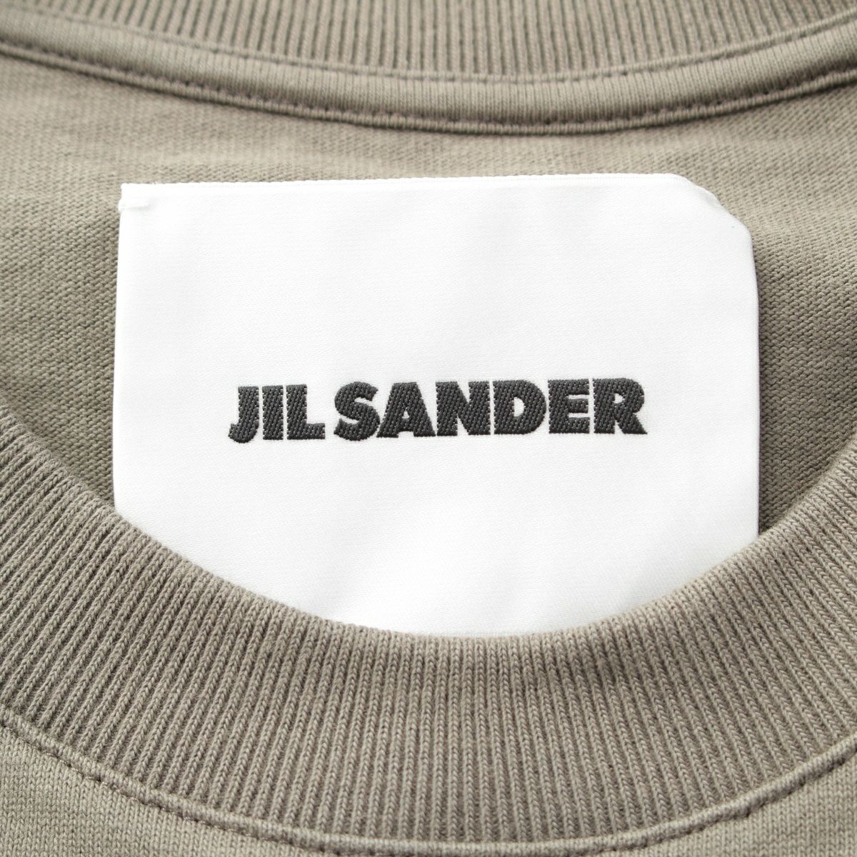 ジルサンダー プリントロゴ 半袖Tシャツ J21GC0001 カーキ XXL | 中古