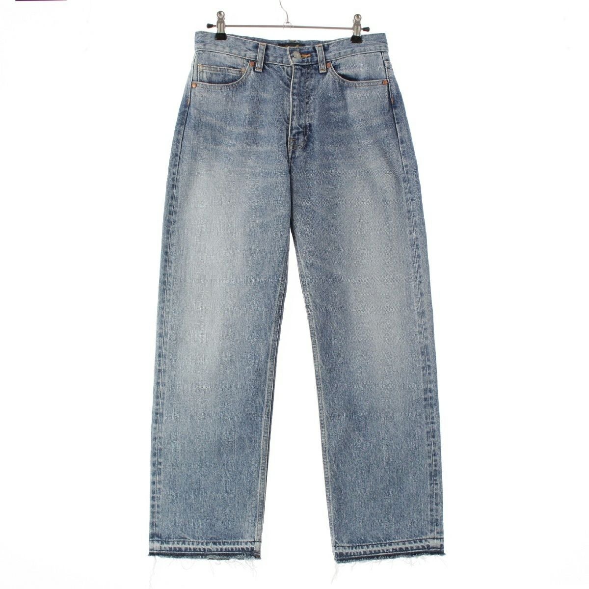 ドゥロワー コットン RESORT1 ブリーチ 5ポケット ウォッシュ加工
