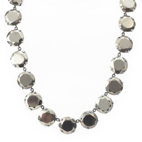 ボッテガヴェネタ Ag925 ビジュー チャーム ネックレス アクセサリー シルバー