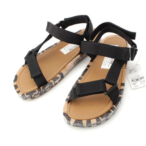 メゾンマルジェラ 22SS ストラップ サンダル S57WP0094 ブラック ブラウン 40