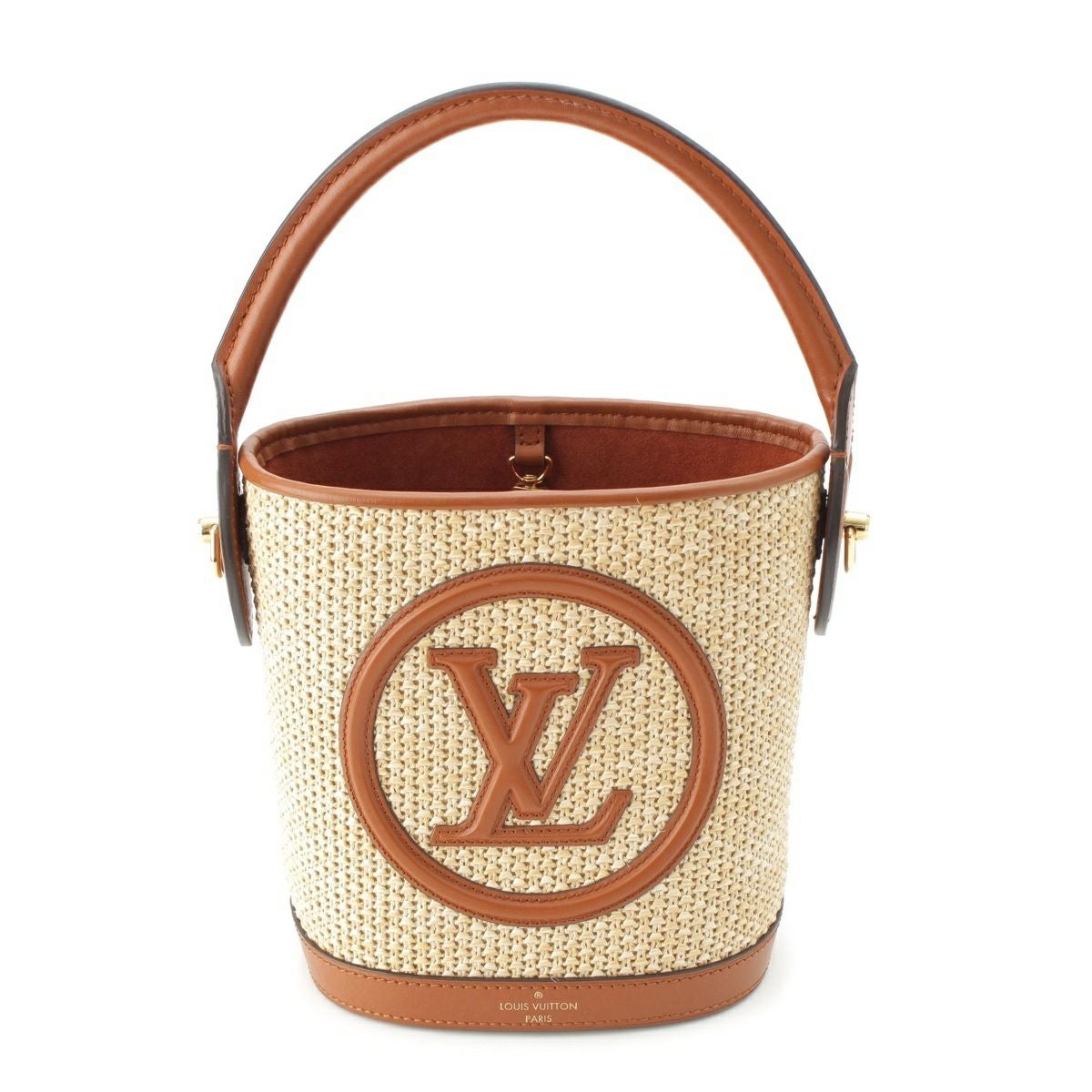 ルイヴィトン M59962 ハンドバッグ ブラウン  LOUIS VUITTON プティ･バケット ルイヴィトン レザー プティ・バケット 2WAY ショルダーバッグ M59962