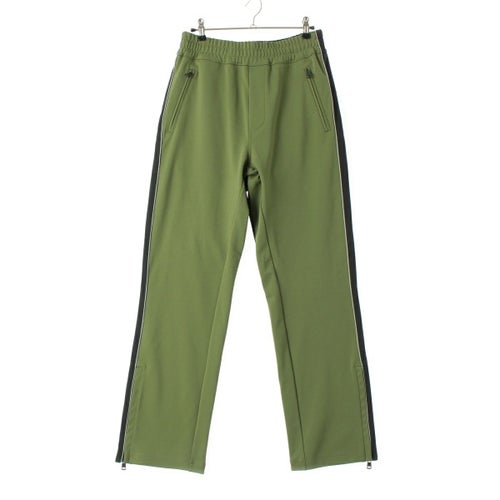 ジェイダブリューアンダーソン モンクレール ジーニアス 22年 トラック パンツ ボトムス グリーン ブラック XS