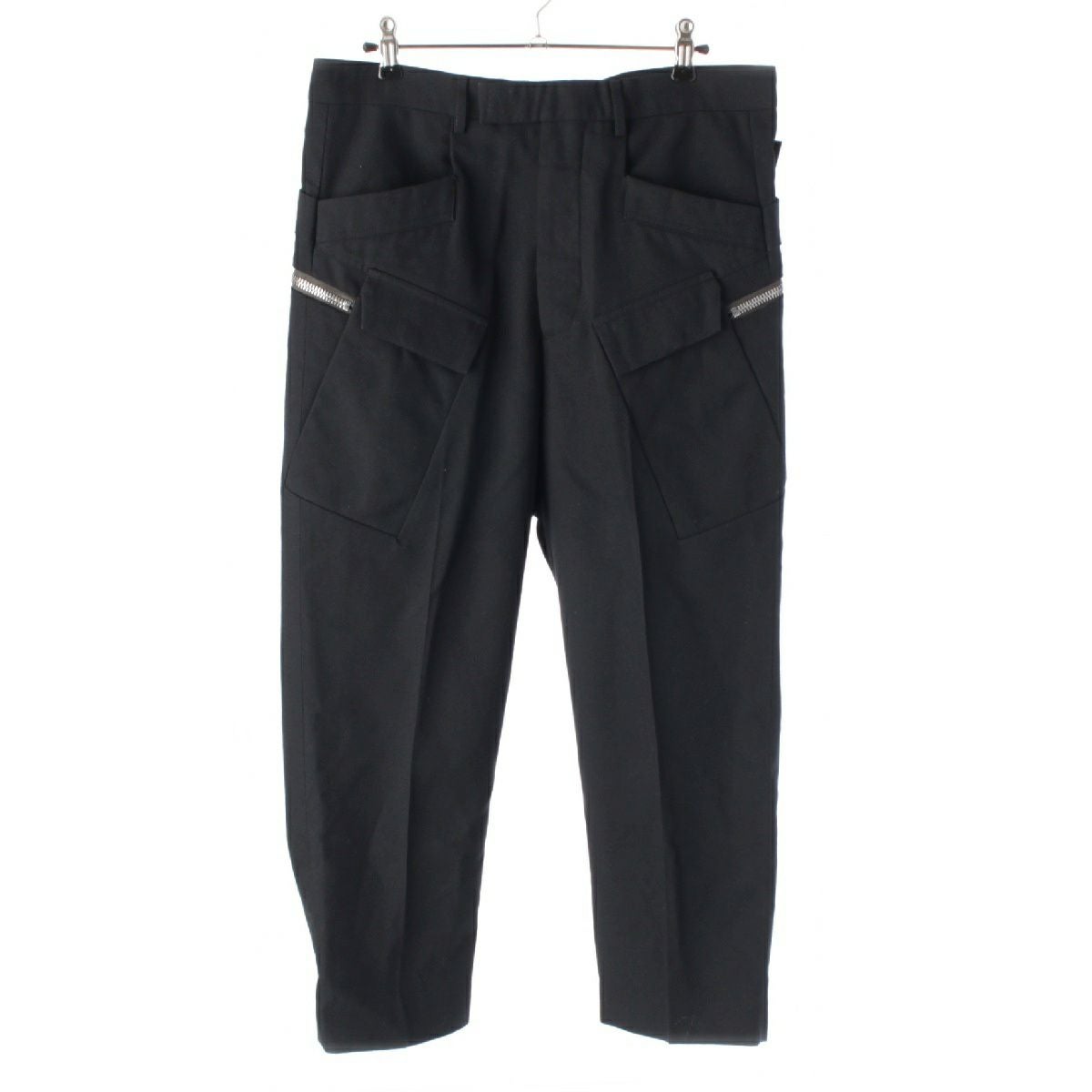 リックオウエンス　アステア　ドローストリングクロップドスラックス　サイズ50 リックオウエンス 21AW ASTAIRES CROPPED PANTS クロップドアステア
