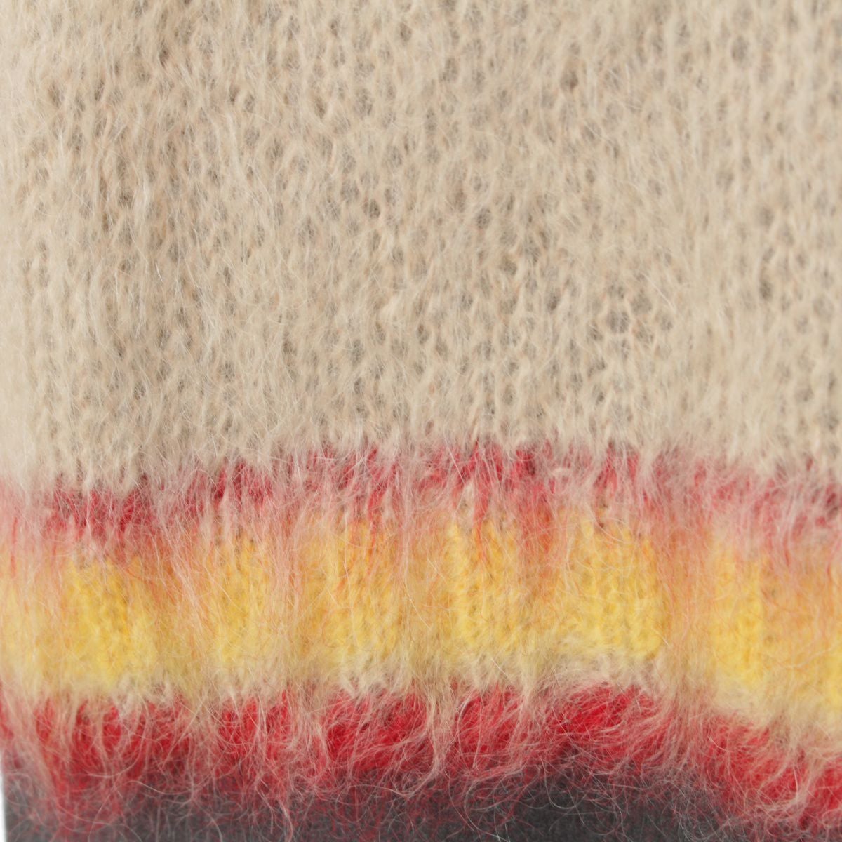 マルニ 23AW FUZZY WUZZY モヘア Vネック カレッジ ニット セーター