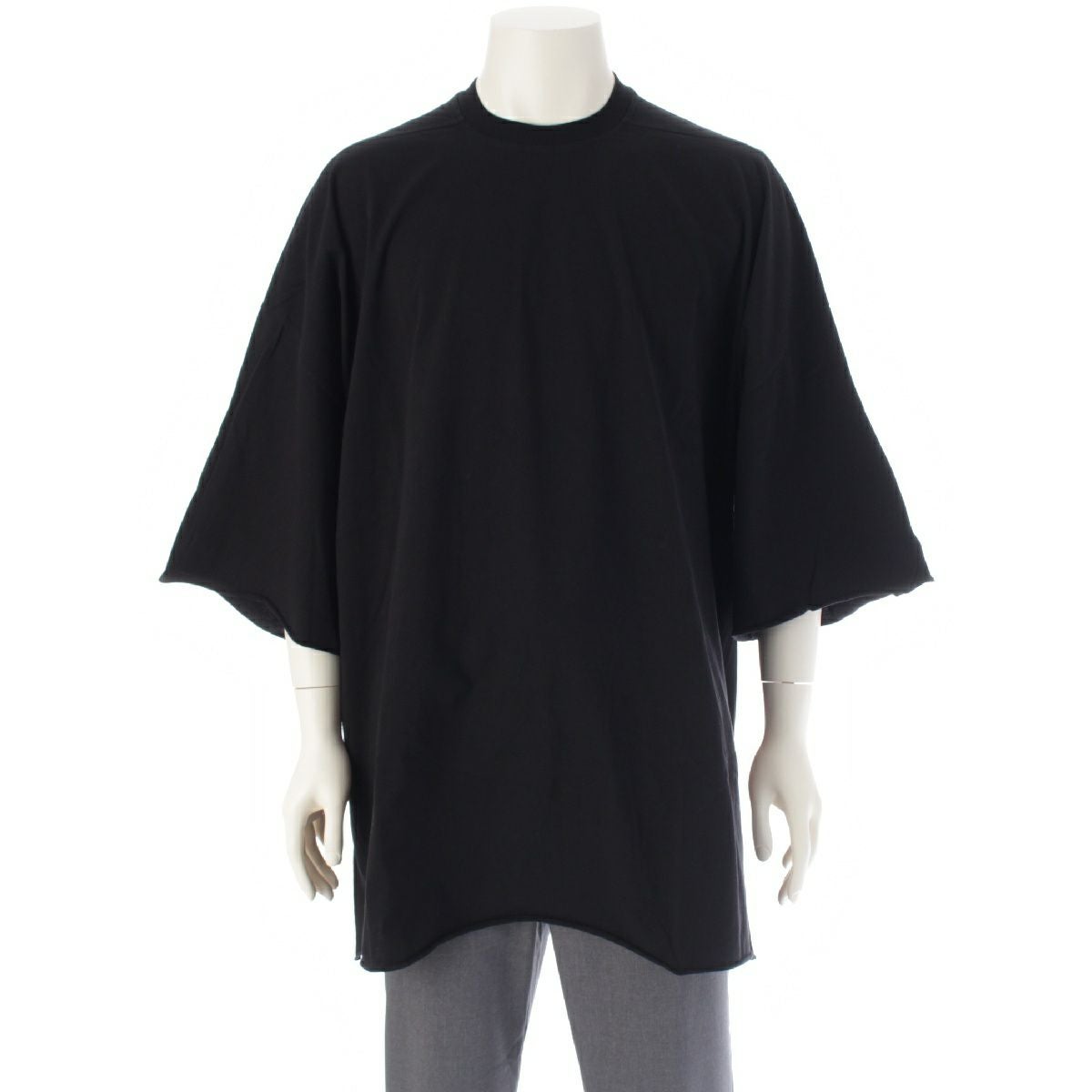 Rick Owens リックオウエンス 21AW トミーロールアップ Tシャツ リックオウエンス 21AW TOMMY ROLLUP OVERSIZED コットン トミーロール