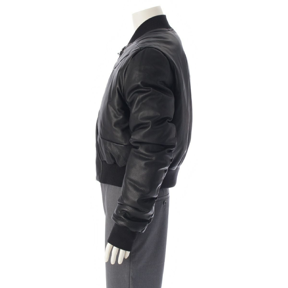 リックオウエンス 22AW FOG CROPPED BOMBER カウハイド 牛革 レザー
