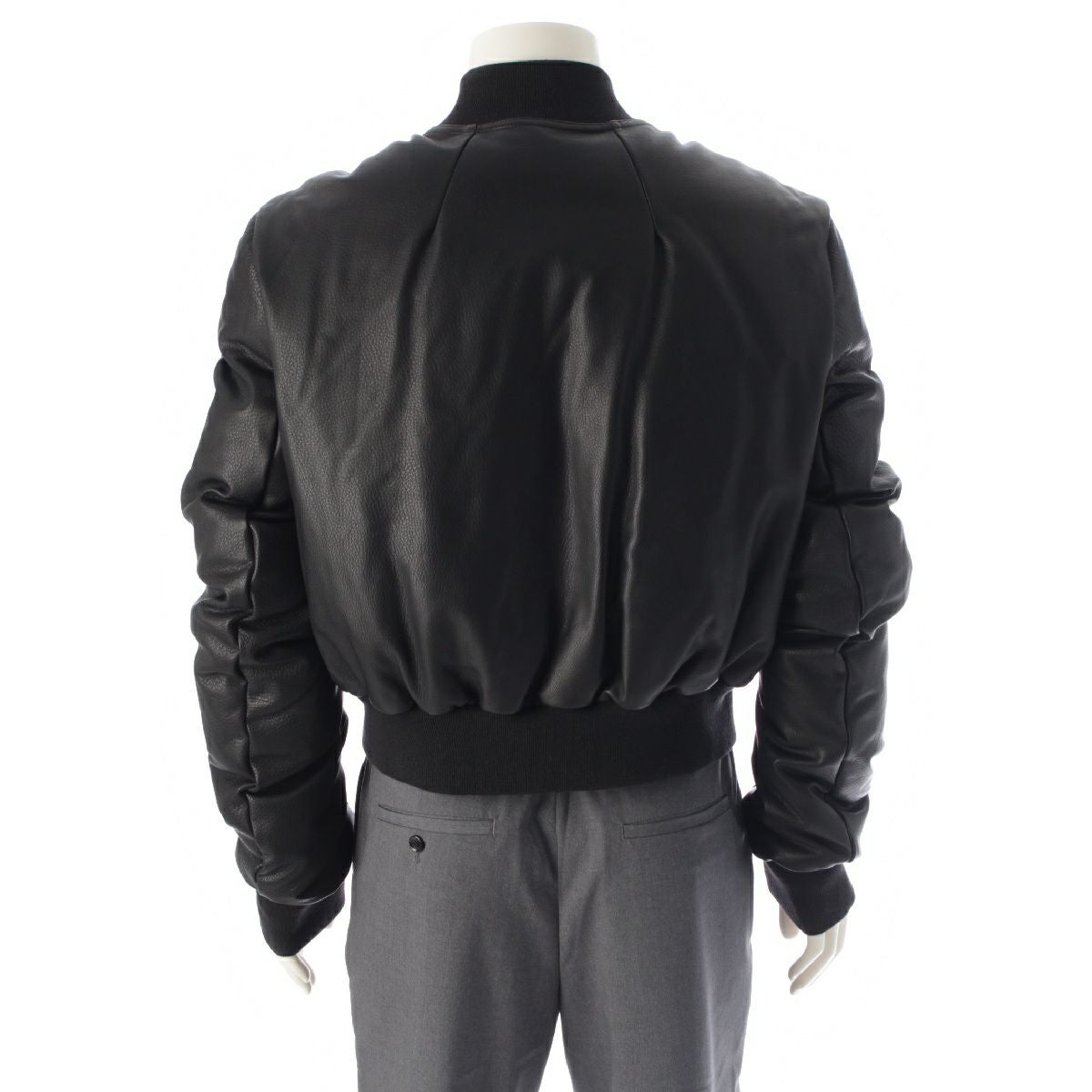 リックオウエンス 22AW FOG CROPPED BOMBER カウハイド 牛革 レザー
