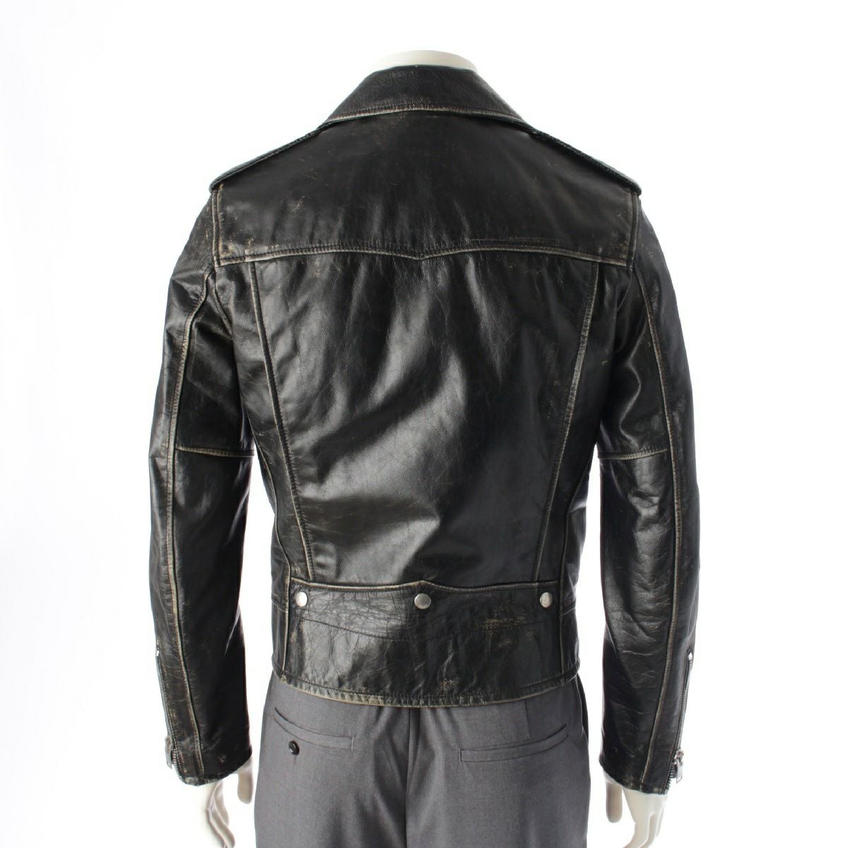 サンローラン 16AW ライダース L17 新品同様/国内正規 SAINT LAURENT PARIS サンローランパリ 16SS 397292