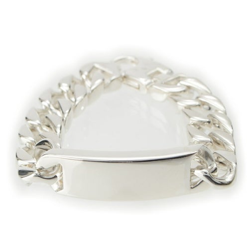 ティファニー ヴィンテージ IDブレスレット 喜平 ヘビーウエイト ブレスレット シルバー 126.7g