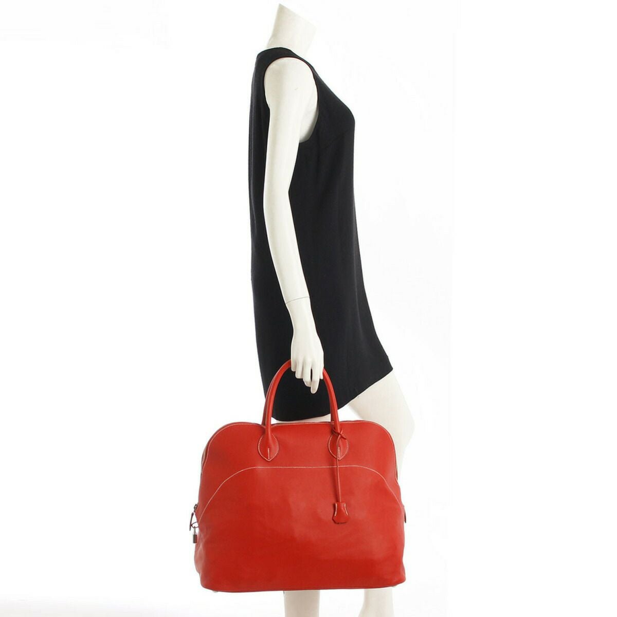 エルメス(Hermes) ボリード リラックス 45 レザー ボストンバッグ T刻