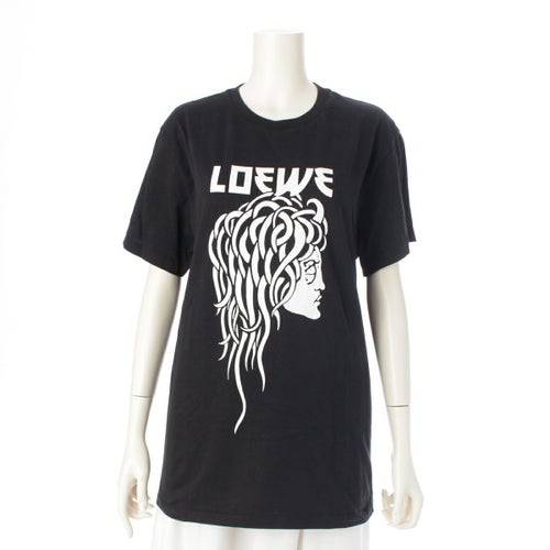 ロエベ ロゴ プリント 半袖Ｔシャツ H6299530CR ブラック S