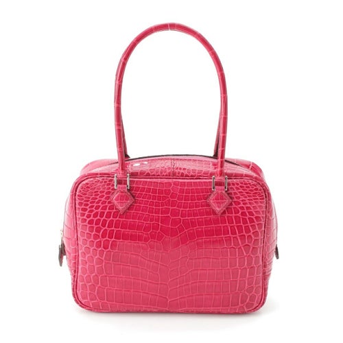 エルメス ニロティカス □K ハンドバッグ フューシャピンク ミニプリュム 20