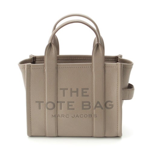 マークジェイコブス THE TOTE BAG レザー 2WAY ショルダー ハンドバッグ グレー