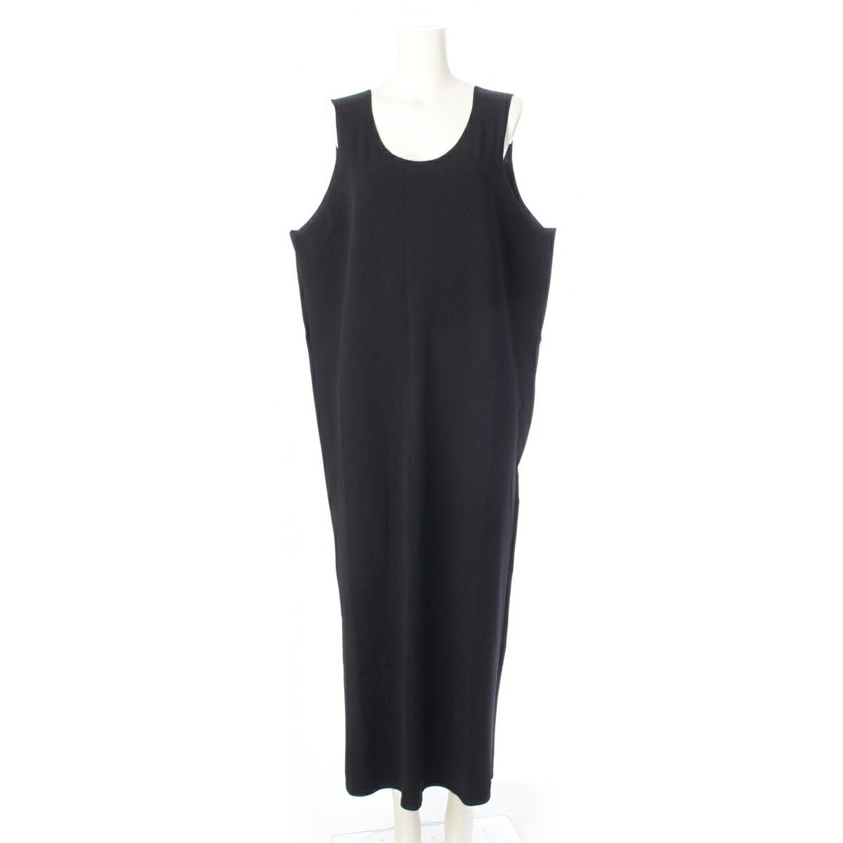 ザロウ AGLA DRESS レーヨン ノースリーブ ロング ワンピース ドレス
