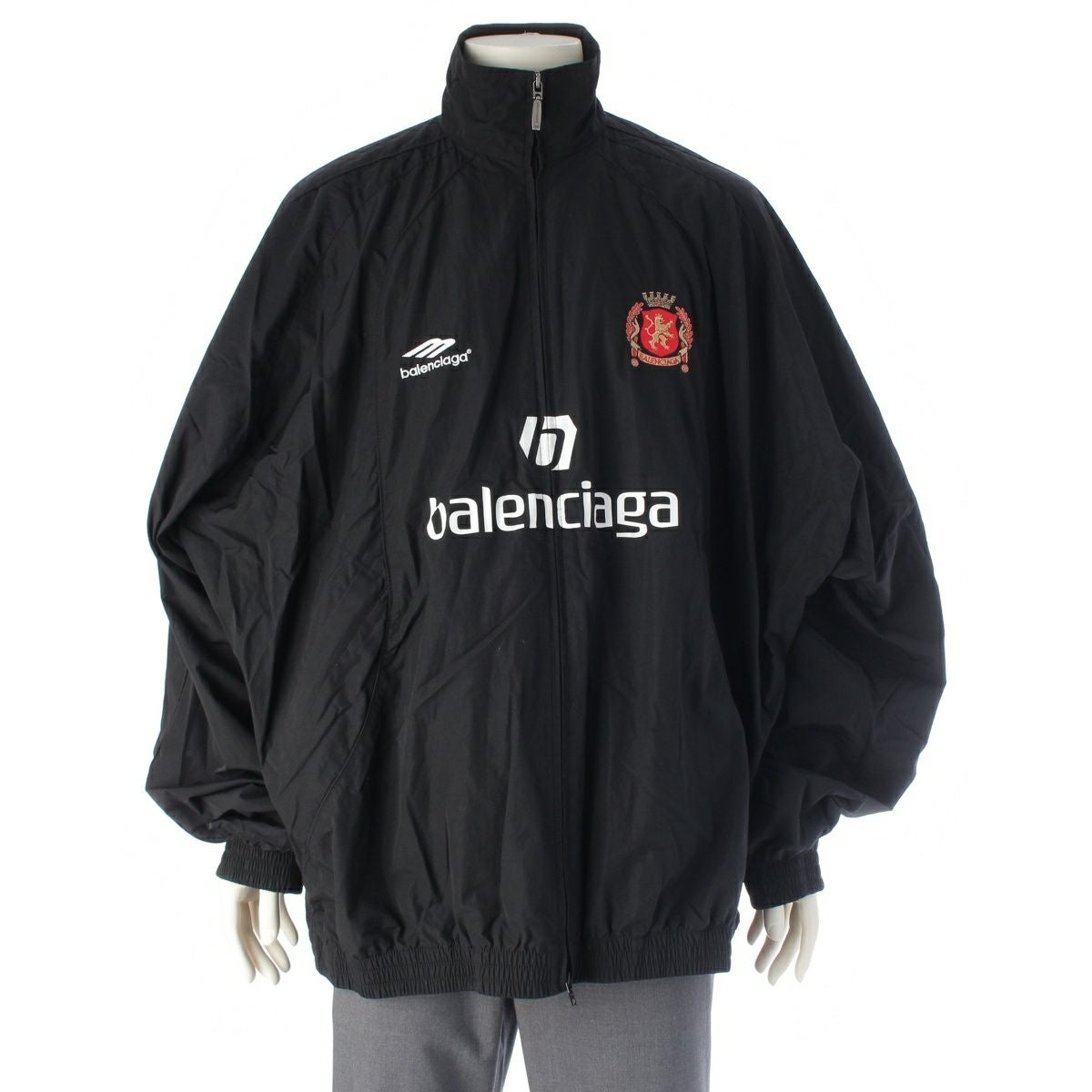 バレンシアガ 24年 コットン PARIS SOCCER TRACKSUIT ナイロン