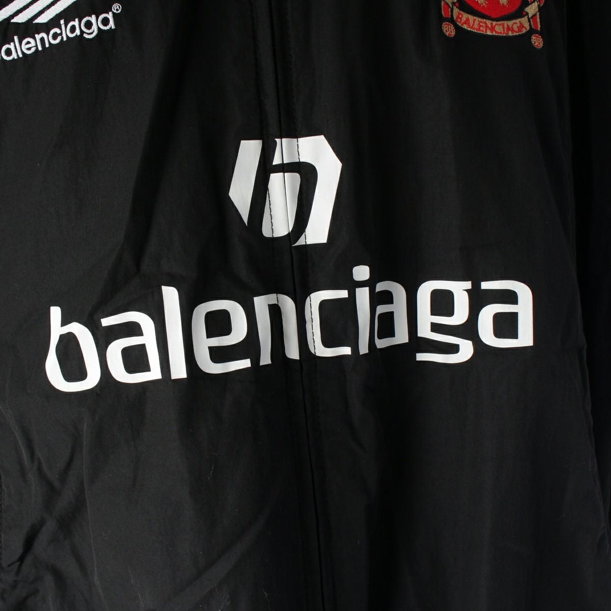 バレンシアガ 24年 コットン PARIS SOCCER TRACKSUIT ナイロン