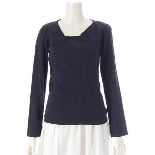 コムデギャルソン AD1998 ウール 変形 ロングスリーブ カットソー トップス GB-04012S ネイビー S