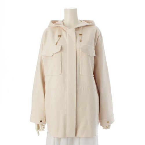 ロロピアーナ The Gift of Kings ザギフトオブキングス Idar イダー ウール フーデッド ジャケット アイボリー 40