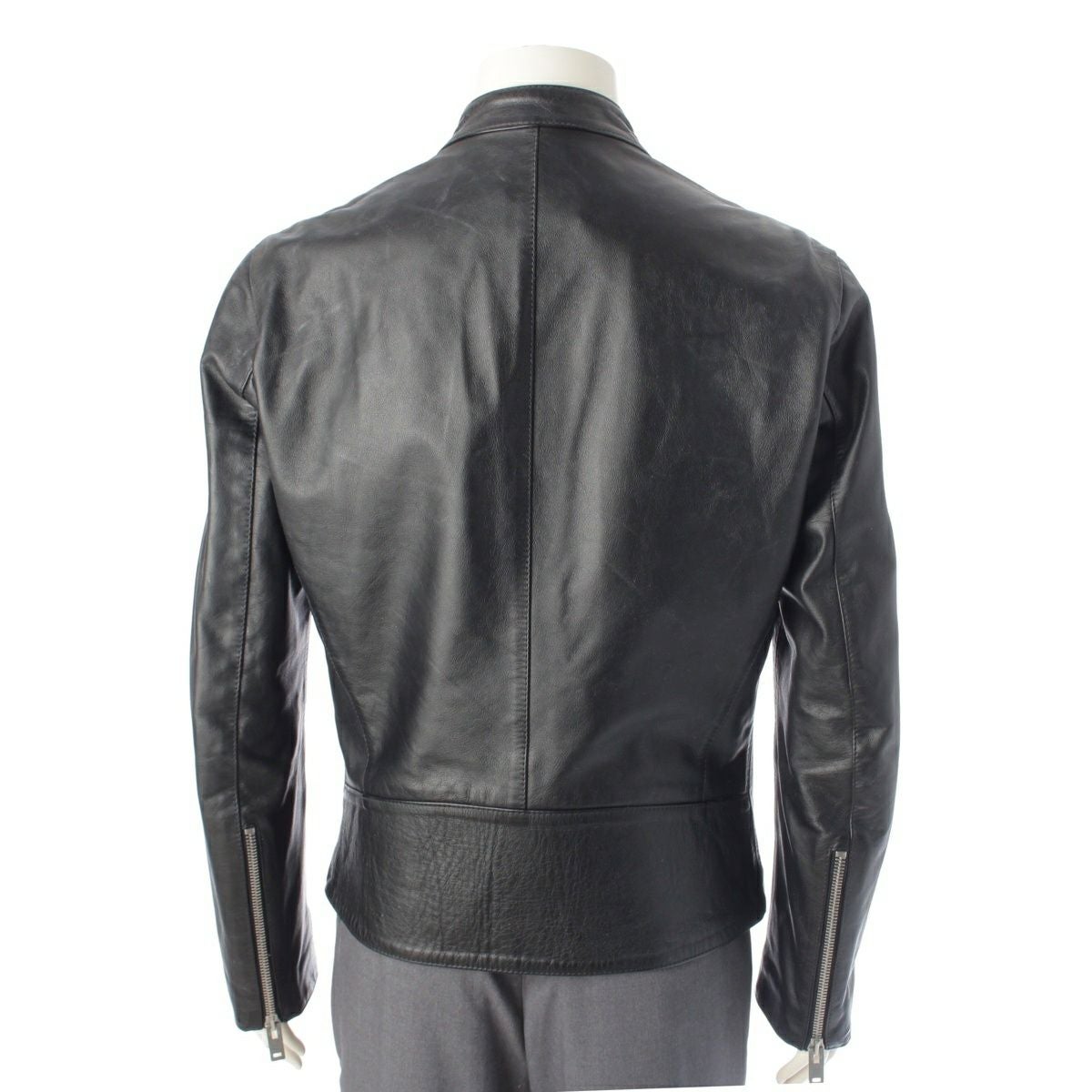 15AWマルジェラ5zipライダース46 margiela ハの字レザー黒カーフ 徹底解説】Maison Margiela レザージャケット（ハの字ライダース）の