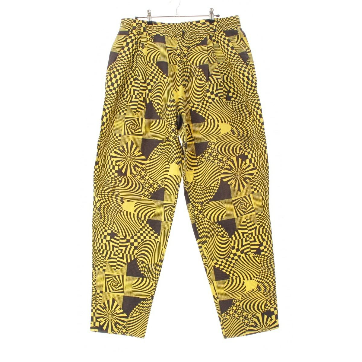 ジャンニ・ヴェルサーチェ シルク リネン サイケデリック パンツ