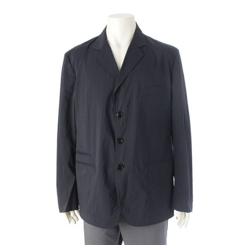 エルメス ナイロン テーラードジャケット G19991 ネイビー 56