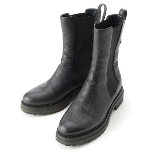 セルジオロッシ レザー SR JOAN 015 サイドゴア ショート ブーツ A92030-MCRM13 ブラック 38 2/1