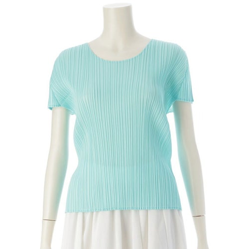 イッセイミヤケ 25年 25SS MONTHLY COLORS クルーネック カットソー 半袖 トップス PP51JK141 ライトブルー 3