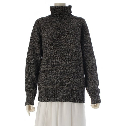 ダブルアールエル MARLED マールド ウール ブレンド タートルネック ニット セーター トップス ブラック