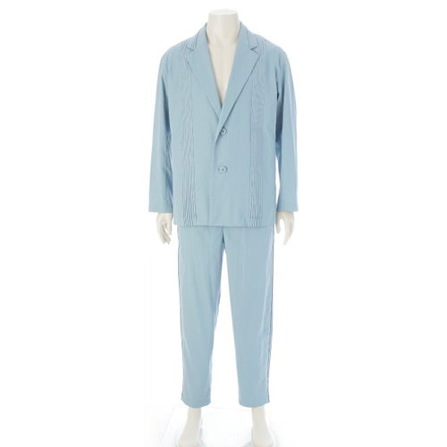 イッセイミヤケ 23AW アイムメン IM MEN AIR プリーツ ジャケット パンツセットアップ LA33FF092 ライトブルー 2