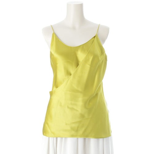 ディオール 2003 シルク ガリアーノ期 トップス キャミソール 3A21520A1616 グリーン