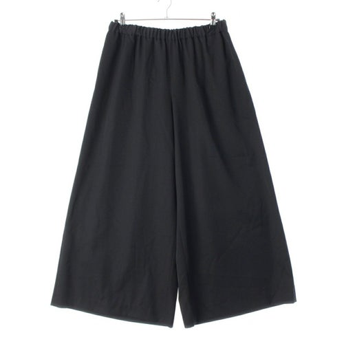 コムデギャルソン コムデギャルソン AD2024 ウール クロップド ワイド パンツ ボトムス バルーン RN-P002 ブラック L