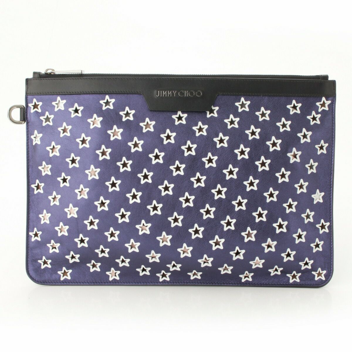 ジミーチュウ(Jimmy Choo) DEREK デレク スターパンチング クラッチ